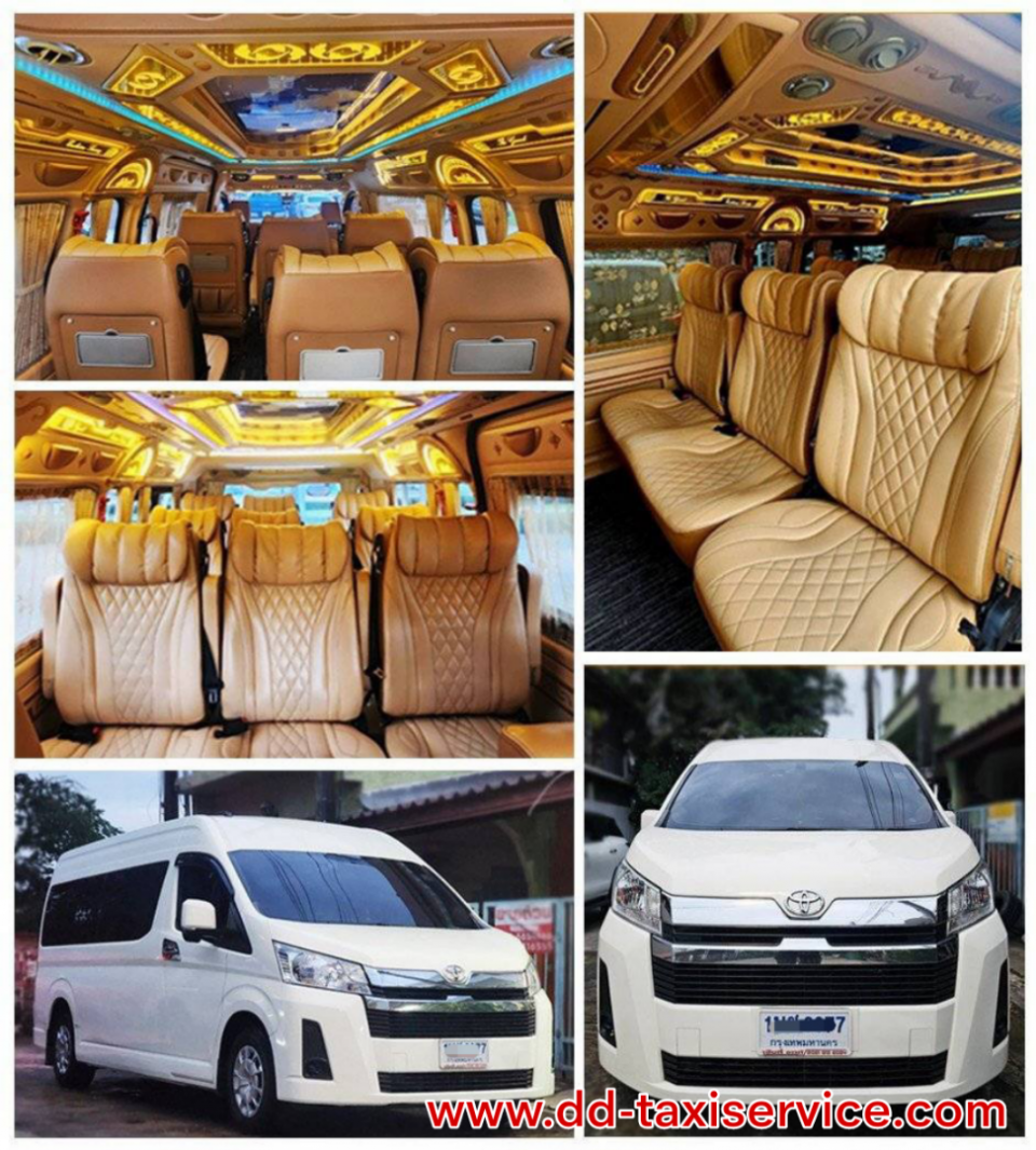 Hire a van with a driver.