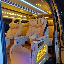 Hire a van with a driver to Kanchanaburi.