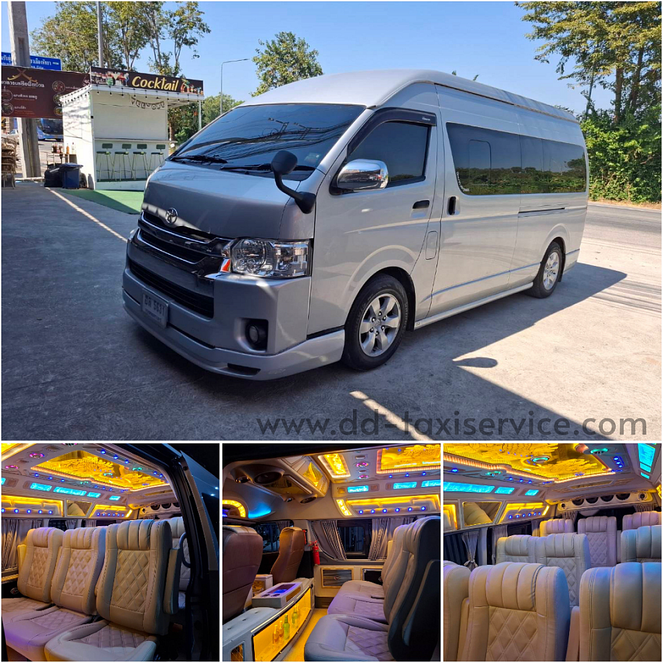 Taxi from Chaiyaphum to Pattaya.